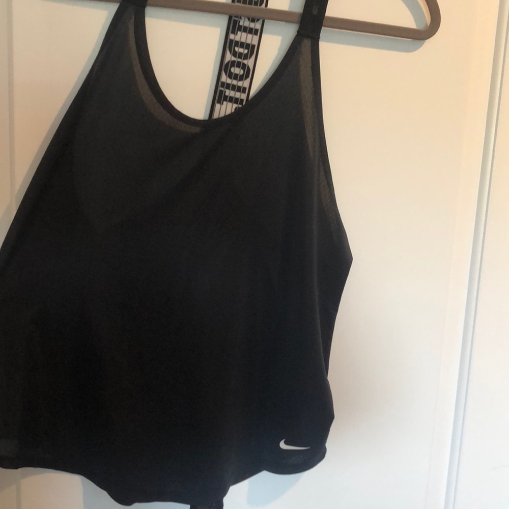 Nike Black tank top - Size Small